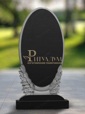 Памятник из гранита Овал 29 — ritualum.ru Памятник из гранита Овал 29 — ritualum.ru